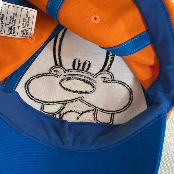 Goofy original cap hat Disney fun 🤩 vacation Halloween one size Velcro back - Picture 7 of 16